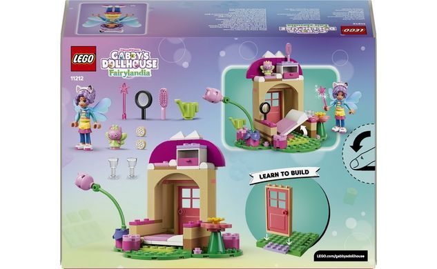 Конструктор LEGO Gabby's Dollhouse Садовий будиночок Котофеї